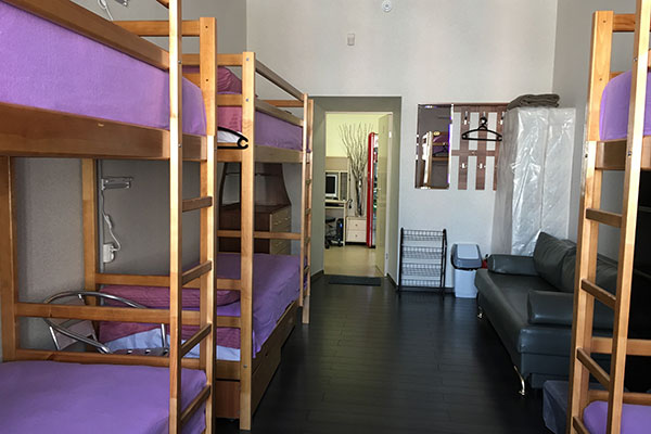 8 bed dormitory
